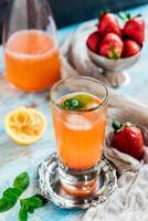 Fresh fruit juice photo