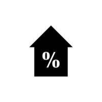 mortgage vector icon illustration