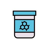 Bank, molecule vector icon illustration
