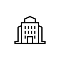 public institution vector icon illustration