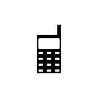 cellular telephone vector icon illustration