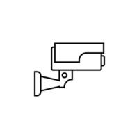 Surveillance Camera vector icon illustration