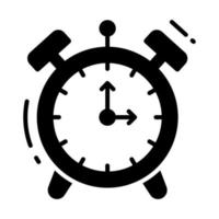 An amazing vector design of alarm clock in modern style, ringing clock