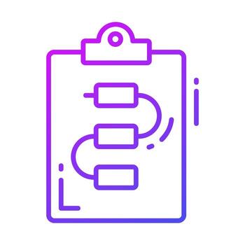 Data flow chart vector design in modern style, algorithm