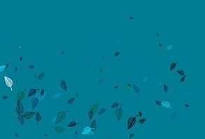 Light Blue, Green vector sketch template.