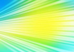 Light Blue, Yellow vector blurred shine abstract template.