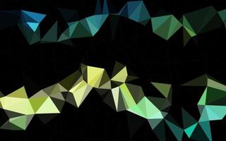 Light Blue, Yellow vector polygon abstract layout.