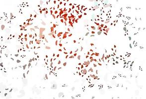 Light Red vector texture with random forms.