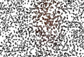 Dark Red vector pattern with spheres.