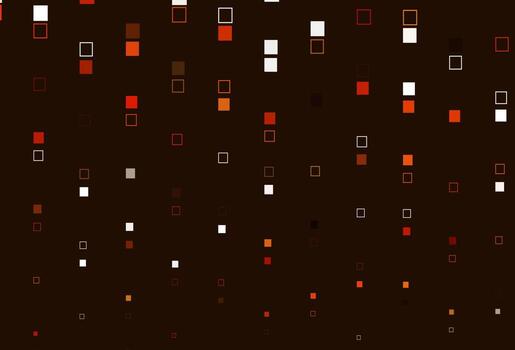 Light Red, Yellow vector background with rectangles.