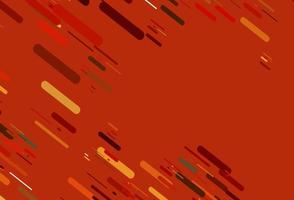 Light Red, Yellow vector background with straight lines.