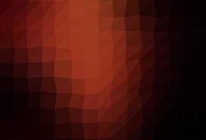 Dark Red vector abstract polygonal layout.