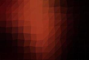 Dark Red vector abstract polygonal layout.