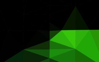 Light Green vector blurry triangle pattern.