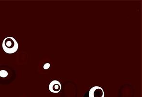 Light Red vector texture with disks.