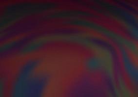 Dark Black vector blurred and colored template.