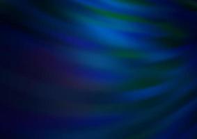 Dark BLUE vector bokeh pattern.