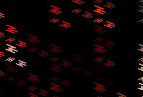 Dark Red, Yellow vector layout with flat lines.