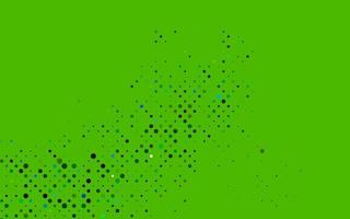 Light Blue, Yellow vector backdrop with dots.