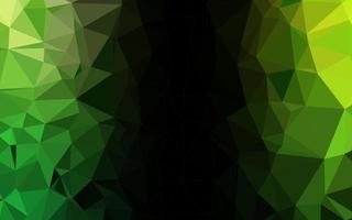 Light Green vector abstract mosaic pattern.