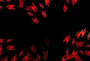 Dark Red vector template with repeated sticks.