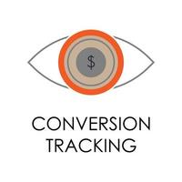 colored conversation tracking vector icon illustration