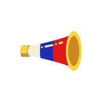 fan megaphone vector icon illustration