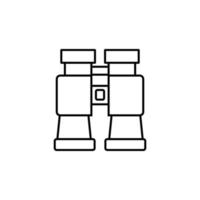 binoculars vector icon illustration