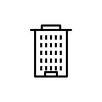 residential building vector icon illustration