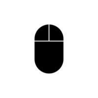 computer mouse vector icon illustration