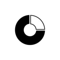 chart a bagel vector icon illustration