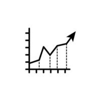 chart vector icon illustration