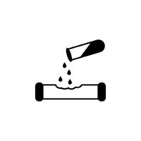 corrosiveness, harmful drops vector icon illustration