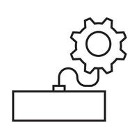 keyboard settings vector for website, UI Essential, symbol, presentation