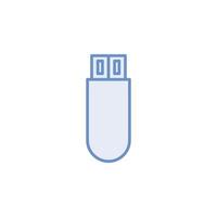 usb icon vector for website, UI Essential, symbol, presentation