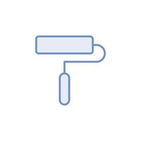 roller brush icon vector for website, UI Essential, symbol, presentation