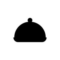 tray food icon design vector