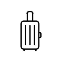 travel bag icon design vector