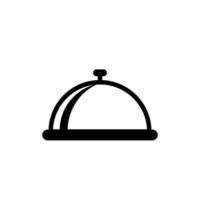 tray food icon design vector