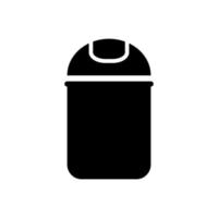 trash can icon vector