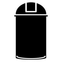 trash can icon vector