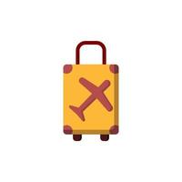 travel bag icon design vector