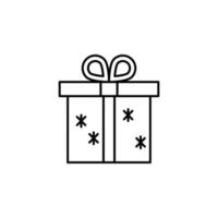 Patrick day, birthday, present, gift, gift box, surprise vector icon illustration
