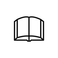 open book vector icon illustration