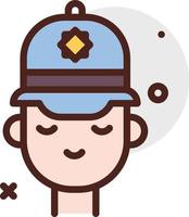 cop Illustration Vector