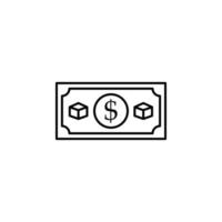 money, block chain vector icon illustration