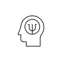 user, motivation, neurology, head vector icon illustration