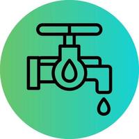 Oil Tap Vector Icon Style