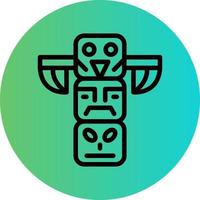 Totem Vector Icon Style