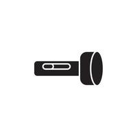 flashlight icon vector for website, UI Essential, symbol, presentation